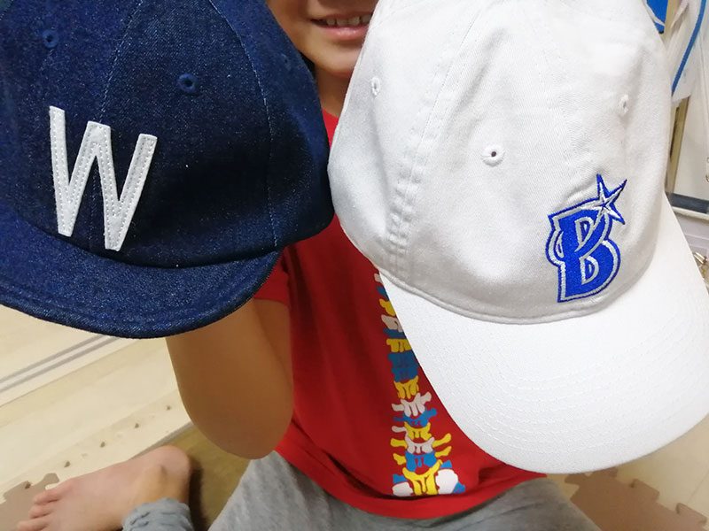 横浜　ベイスターズの帽子
