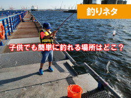 横浜の海　小学生でも安全に釣りができる場所はどこ？