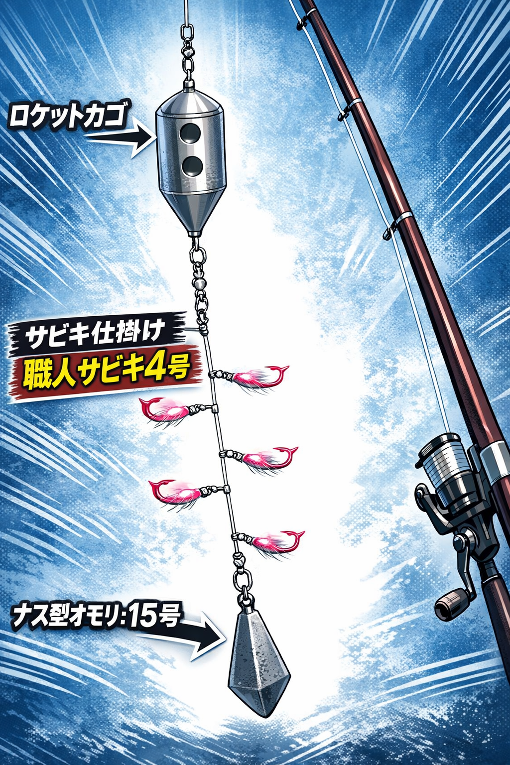 海釣り　サビキでおすすめの仕掛けは何？