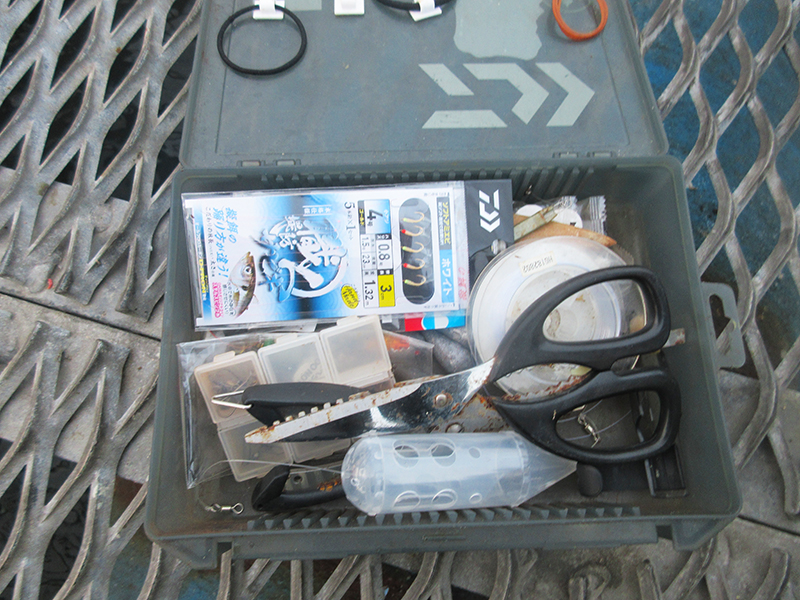 本牧海釣り施設　釣れるサビキ仕掛けは？　