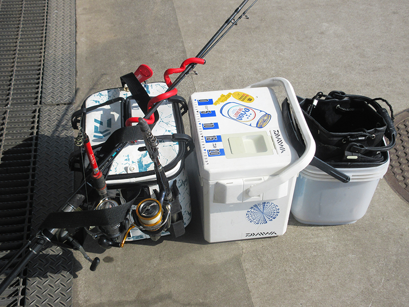 本牧海釣り施設　持ち物